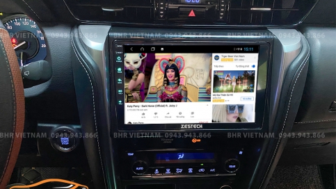 Màn hình DVD Android liền camera 360 xe Toyota Fortuner 2017 - nay | Zestech Z800 Pro+